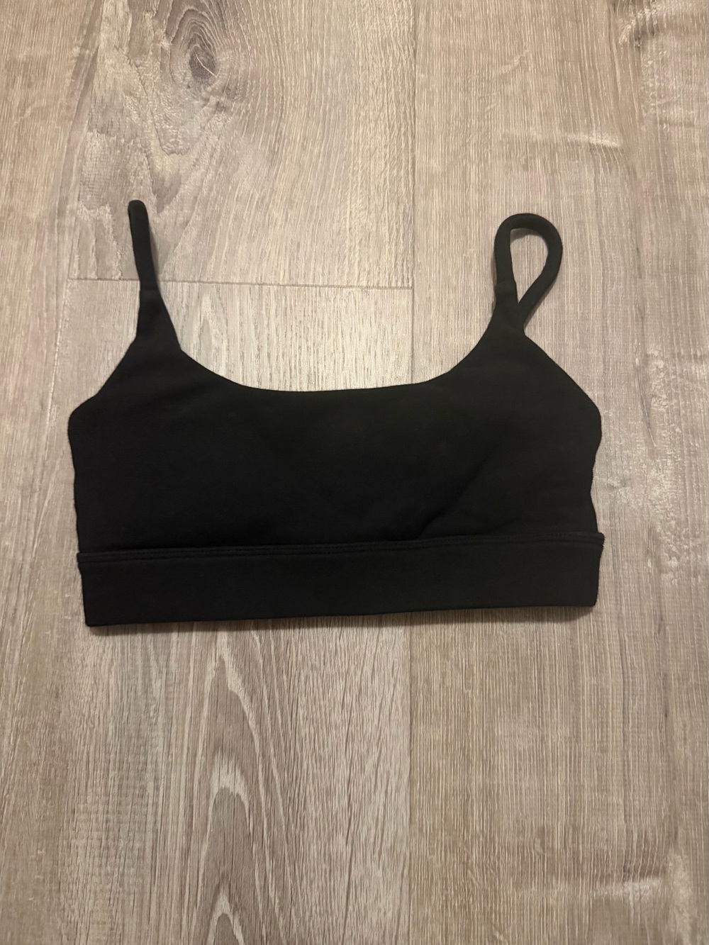 BuffBunny Black Minimalist Sports Bra